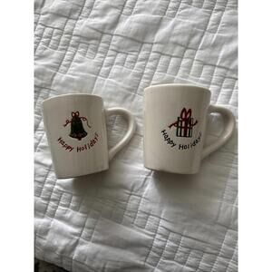 Set Of 2 Holiday Mugs